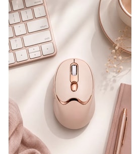 Northcity Sessiz Kablosuz Mouse - Bluetooth ve 2.4G Şarjlı Ergonomik Tasarım