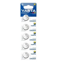 VARTA Lithium 5 Adet CR-2025 3V Lityum Pil CR2025