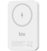 15W Manyetik Kablosuz Şarj ve 20W USB-C Hızlı Şarj Destekli 10.000mAh MagSafe ve Qi Uyumlu Mini Powerbank Siyah (Beyaz)