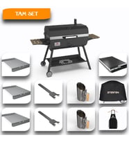 Ateşten Maxi Barbekü Mangal - Tam Set