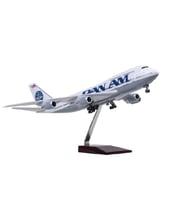 HEDİYELİK-MAKET UÇAKLAR-PAN AMERICAN-ÖLÇEK : 1:160 47 CM-JB747PAN