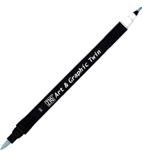 Zig Art & Graphic Twin Marker Çizim Kalemi 302 Pastel Blue 