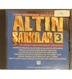 (Plak Değildir CD dir) CD Altın Şarkıular 3 CD (Karışık)