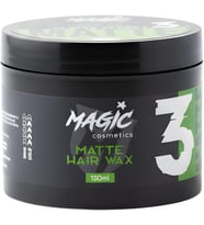 Mat ve Doğal Görünüm Sağlayan Saç Şekillendirici Wax 150 ml Güçlü & Kalıcı Tutuş Kadın ve Erkek İçin Saç Şekillendirme Vaksı Tüm Saç Tipleri
