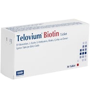 Telovium Biotin 30 Tablet