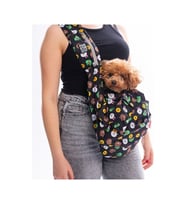 Pawstar Kedi, Küçük Köpek Taşıma Çantası Osaka Smile CrossBody Bag 2-6 Kg