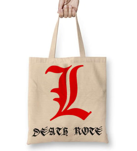 Death Note L Ryuzaki Bez Çanta Uzun Saplı