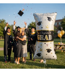 Mezuniyet Diploma Folyo Balon 73x40 cm Parti Süsleme Kutlama Dekor Balon