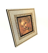 Kadın Başı Eskizi (Leonardo Da Vinci, 1508) Baskılı MDF Tablo