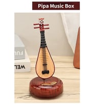 Saz Tasarımlı Dekoratif Müzik Kutusu