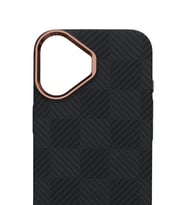 Pixel Weave Case iPhone 16 Gece Izgarası