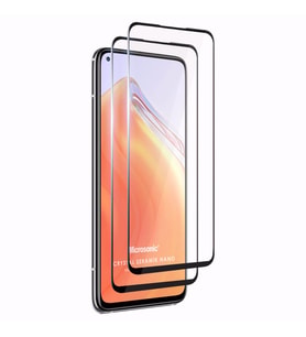 Microsonic Xiaomi Mi 10T Pro Crystal Seramik Nano Ekran Koruyucu Siyah (2 Adet)