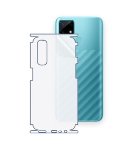 SChitec Realme Narzo 30 Uyumlu Fullbody Arka Kaplama Hidrojel Koruyucu Film