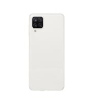 Samsung Galaxy A12 Logolu Kasa Kapak SM-A125F (A.GRI-BEYAZ)