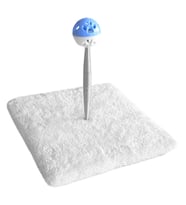 Yaylı Toplu Hacıyatmaz Kedi Aktivite Oyuncağı 16-20 cm Beyaz