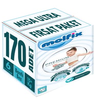 Molfix Premium Bebek Bezi Beden:6 (15+KG) Extra Large 170 Adet Mega Ultra Fırsat Pk