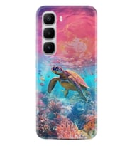 Infinix Hot 60 Kılıf Boutique Baskılı Resimli Kaplumbağa Pcode -065
