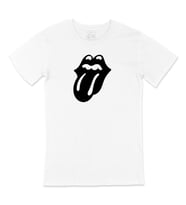 Siyah Rolling Stones Tişört
