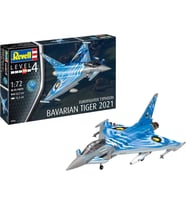Revell Eurofighter Typhoon The Bavarian Tiger 2021 Model Kit Uçak (Krem)