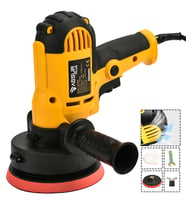 ASSUR PLUS Dikey Polisaj Makinesi Devir Ayarlı Zımpara 125mm 6 Kademeli