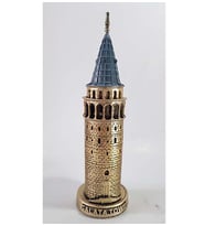 GALATA KULESİ BİBLO 23 CM ALTIN