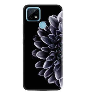 Realme C11 C21 C21Y C25Y C11 2021 Kılıf Desemli Silikon Çiçekler 1639