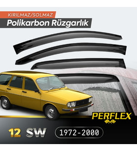 Renault 12 SW 1972-2000 Cam Rüzgarlığı V2 Mugen