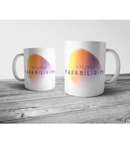 Pixxa Aslında... Yapabilirim! - Motivasyon Kupa Bardak Model 1