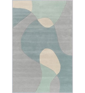 Eliana Home Baskılı, Yıkanabilir Kaymaz Taban Salon Halısı LNA1241 100x150 cm (Yeşil)