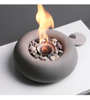 Shiva dizayn masa üstü beton şömine