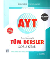 PALME AYT EŞİT AĞIRLIK TÜM DERSLER SORU BANKASI