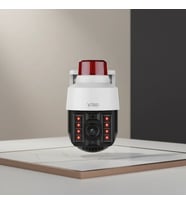 3Mp Hd Görüntülü Alarm Destekli Dış Alan Kamera Ip66 Su Geçirmez Güvenlik Sistemi