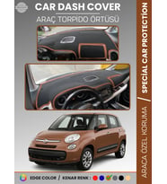 FIAT 500L (2013-2017) Torpido Örtüsü Ön Göğüs Torpido Koruma Tam Uyum Çatlamayı Önler Kolay Montaj