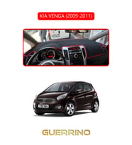 KİA VENGA 2009-2011TORPİDO KORUMA HALISI KIRMIZI KENAR