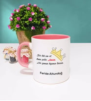 Anneler Günü Hediyesi Anneye Hediye - 17 - Kupa Bardak Pembe
