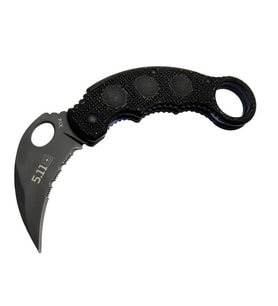 X14 5.11 Siyah Koleksiyon Çakı 16 cm - Plastik Sap