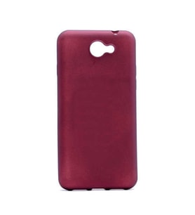 General Mobile 6 Uyumlu Kılıf Zore Premier Silikon Kapak (Mürdüm)