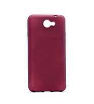 General Mobile 6 Uyumlu Kılıf Zore Premier Silikon Kapak (Mürdüm)