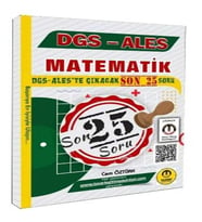 Tasarı DGS ALES Matematik Son 25 Çıkacak Soru Bankası
