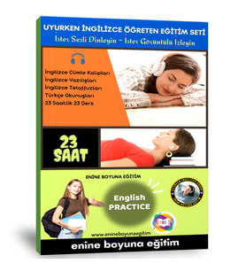Uyurken İngilizce Öğreten Eğitim Seti