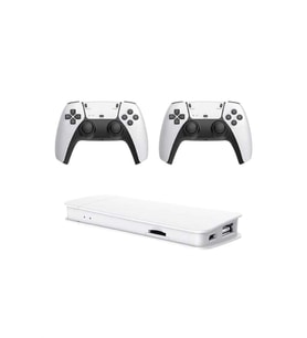 Mey İthalat® 2.4 GHZ Oyun Konsolu Çift Konsol 4K Ultra Hd Game Stick