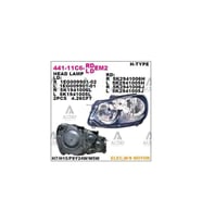 Esse Otomotiv Golf6 08-12 Sağ Far - DPO-441-11C6R-LDEM2 - 5K1941006P