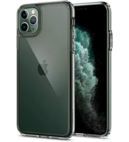 Spigen iPhone 11 Pro ile Uyumlu Kılıf Ultra Hybrid Crystal Clear (Renksiz)