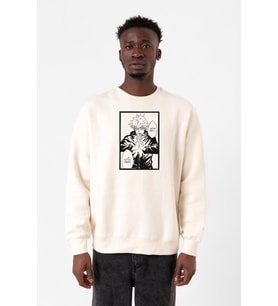 Jujutsu Kaisen Anime Satoru Gojo Lets Get A Little Crazy Ekru Erkek 2ip Sweatshirt