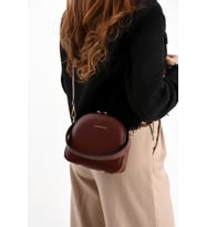Eliza Oval Formlu Şık Günlük Kadın Omuz Çantası BP-4855O (Bordo)