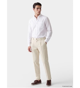 LCWAIKIKI Classic Bej Regular Fit Erkek Chino Pantolon