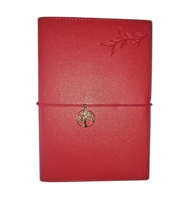 VICTORIA'S JOURNALS CHARM HAYAT AĞACI 126-2742 VEGAN DERİ KAPAK 13X18 cm 100 gr. 96 YP. KREM ÇİZGİLİ