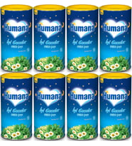 Humana İyi Geceler Çayı 200GR (Melisa Yağı İçeren Karışık Bitki İçecek Tozu) (8 Li Set)