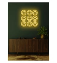 Gülücük Figürlü Neon Tabela