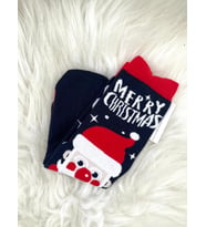 Yılbaşı Temalı Merry Christmas Noel Baba Çorap